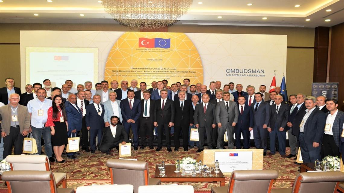 KAMU DENETÇİSİ (OMBUDSMAN) SAYIN ŞEREF MALKOÇ'UN MALATYALILAR İLE BULUŞMASI