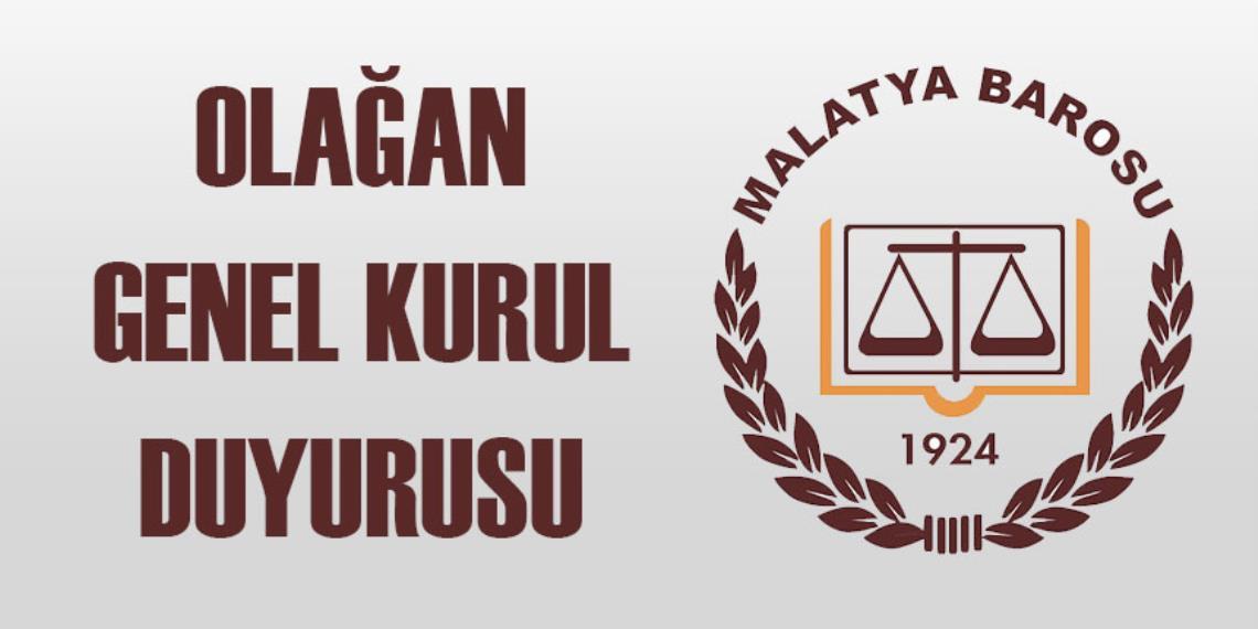 OLAĞAN GENEL KURUL DUYURUSU