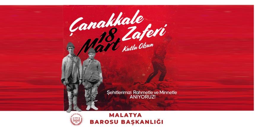 ÇANAKKALE ZAFERİ KUTLU OLSUN