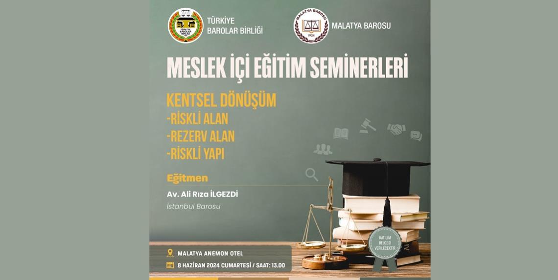 MESLEK İÇİ EĞİTİM SEMİNERİ