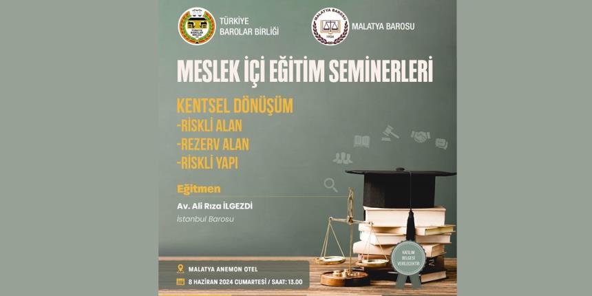 MESLEK İÇİ EĞİTİM SEMİNERİ