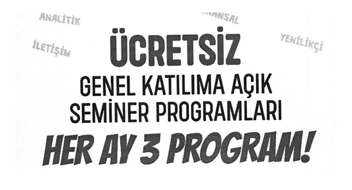 SEMİNER PROGRAMI