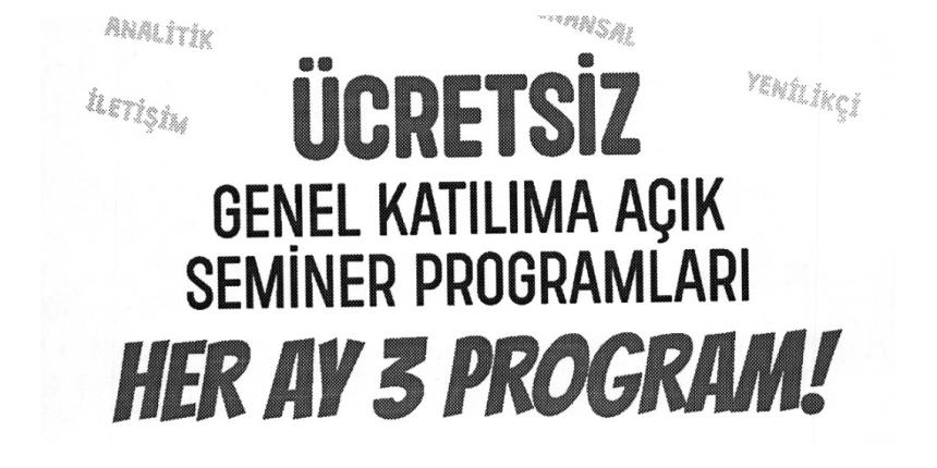 SEMİNER PROGRAMI